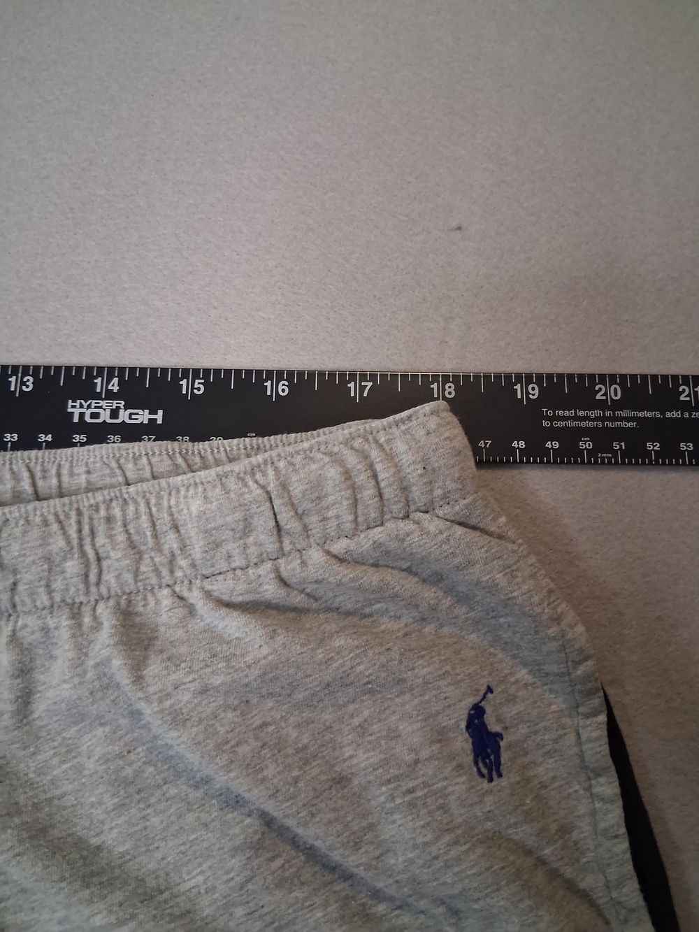 Polo Ralph Lauren Gray Cotton Jogger Lounge Pants Men's XL Embroidered Pony Draw - Picture 5 of 8